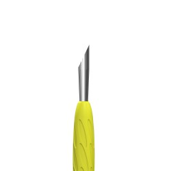 Spatola Per Manicure Con Manico In Silicone Gummy UNIQ 10 TYPE 2 Giallo