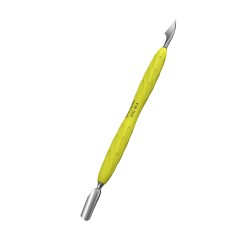 Spatola Per Manicure Con Manico In Silicone "Gummy" UNIQ 10 TYPE 3 - Giallo