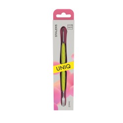 Spatola per Manicure con manico in silicone Gummy UNIQ 11 TYPE 1 Giallo